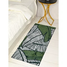 Saral Home Green & White Printed Floor Runner-picture-41