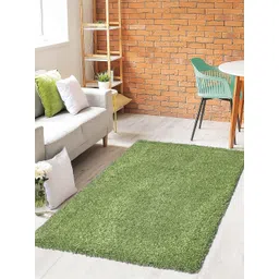 Saral Home Green Solid Anti-Skid Carpet-picture-27