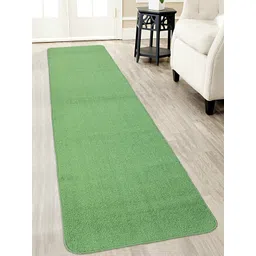 Saral Home Green Solid Antiskid Floor Runner-picture-22
