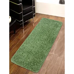 Saral Home Green Solid Antiskid Floor Runner-picture-19