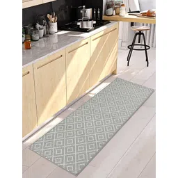 Saral Home Grey & White Textued Anti-Skid Floor Runner-picture-47