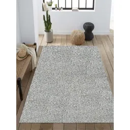 Saral Home Grey Cotton Soft Shaggy Carpet - Set of 1-picture-38