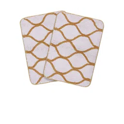 Saral Home Grey Set Of 2 Anti-Skid Doormats-picture-33