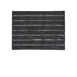 Saral Home Grey Striped Bath-Door Mat-picture-42