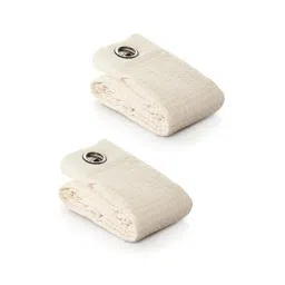 Saral Home Ivory Cotton Checkered Curtain-picture-31