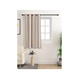 Saral Home Joy Cotton 100% Blackout Window Curtains 2Pcs, Brown. 4x5 Feet-picture-11