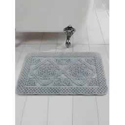 Saral Home KAKU Grey 1000 GSM Cotton Antiskid Bathmat-picture-33