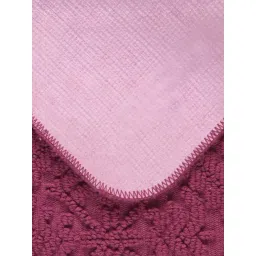 Saral Home KAKU Medallion Maroon Cotton Antiskid Bath Runner image 3