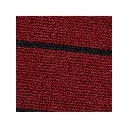 Saral Home Maroon Polyester 1083 GSM Door Mat - Set of 1 image 3