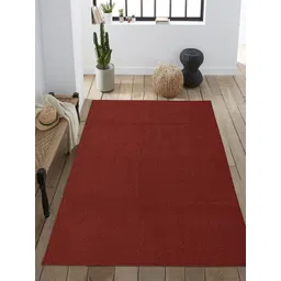 Saral Home Maroon Solid Anti-Skid Carpet-picture-18