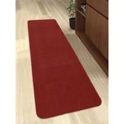 Saral Home Maroon Solid Anti Slip Runner-picture-24