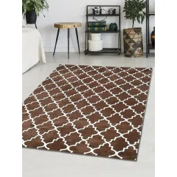 Saral Home Modern Brown Microfibre Carpet - Set of 1-picture-45