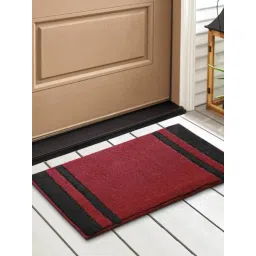 Saral Home Multi Polyester Geometric Door Mat-picture-25