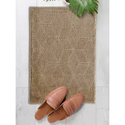 Saral Home Multi Polyester Geometric Door Mat-picture-47