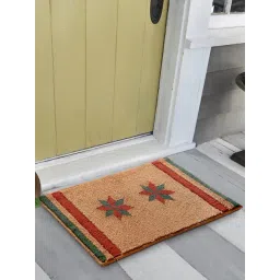 Saral Home Multi Polyester Geometric Door Mat-picture-17