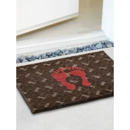 Saral Home Multi Polyester Geometric Door Mat-picture-16