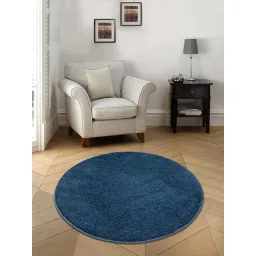 Saral Home Neo Blue Cotton 2700 GSM Bath Mat - Set of 1-picture-17