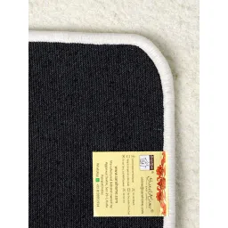 Saral Home Neo Ivory Cotton 2700 GSM Bath Mat - Set of 1 image 4