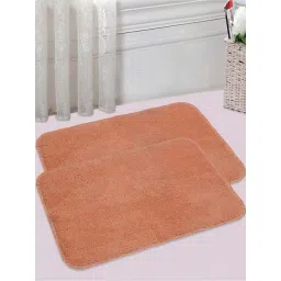Saral Home Orange Cotton 1040 GSM Rugs - Set of 2-picture-35