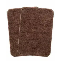 saral home Pack of 2 Anti-Skid Cotton Bath Mat-picture-17