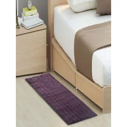 Saral Home Purple Microfibre Small Antiskid & Washable Power Runner-picture-42