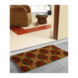 Saral Home Red & Brown Coir 6296 GSM Door Mat - Set of 1-picture-44