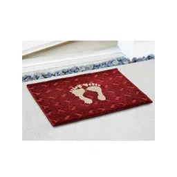 Saral Home Set Of 2 Printed Anti-Skid Cotton Doormats-picture-17