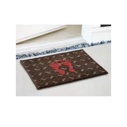 Saral Home Set Of 2 Printed Cotton Anti-Skid Doormats-picture-41