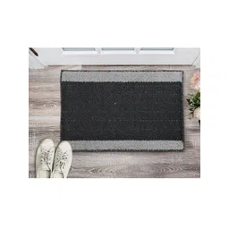 Saral Home Set Of 2 Solid Cotton Anti-Skid Door Mats-picture-34