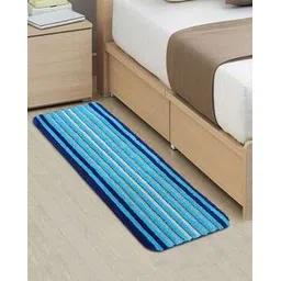 saral home Striped Rectangle Bath Mat 39" x 16"-picture-14