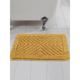 Saral Home TAME Geometric Gold Microfibre Bath Mat-picture-15