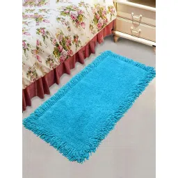 Saral Home Turquoise Blue Cotton Runner - Set of 1-picture-16