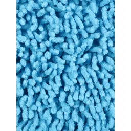 Saral Home Turquoise Blue Solid Bath Rug image 4