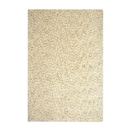 Saral Home White Abstract Textured Anti-Skid Microfiber Shaggy Carpet-picture-18
