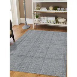 saraswatii global Grey Solid Hand-Tufted Woollen Carpet-picture-29