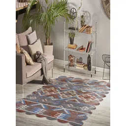 saraswatii global Put In Palace Grey & Brown Printed Tufted Woollen Carpet-picture-31