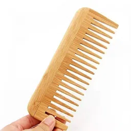 sarbeau Bamboo Kacchi Neem Comb, Wooden Comb | Hair Growth, Hairfall, Dandruff Control-picture-20