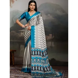 Saree mall Striped Satin Designer Sarees-picture-29
