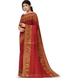 Saree star Ethnic Motifs Woven Design Taant Sarees-picture-12