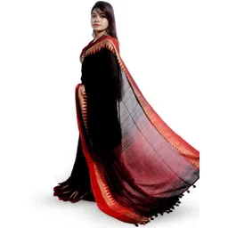 Saree star Women Solid Zari Pure Cotton Taant Sarees-picture-25