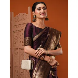 sareemall Woven Maheshwari Silk Blend Saree-picture-12