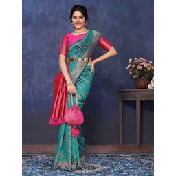 sareyavella Woven Design Zari Banarasi Saree-picture-11