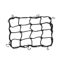 SARTE Nylon Black Bungee Net with 6 Holder Hooks for Bikes-picture-19