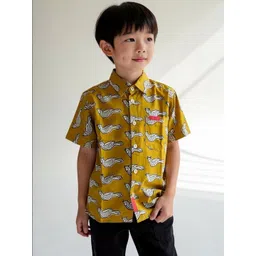 saruche Boys Standard Printed Casual Shirt-picture-10
