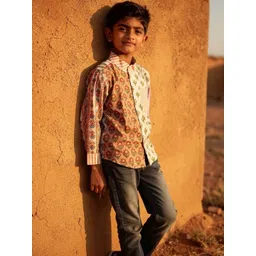 saruche Unisex Kids Standard Printed Casual Shirt-picture-31