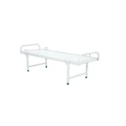 Sarvagya Surgical 183x61x46cm Mild Steel General Attendant Bed, SSPL518-picture-18