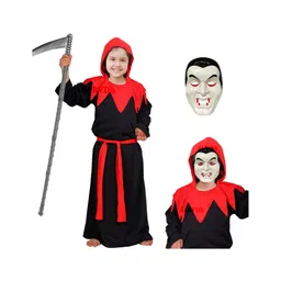 Sarvda Halloween Theme Unisex Vampire Costume Set - Black-picture-26