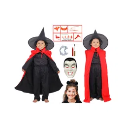 Sarvda Halloween Theme Unisex Vampire Costume Set - Red-picture-31