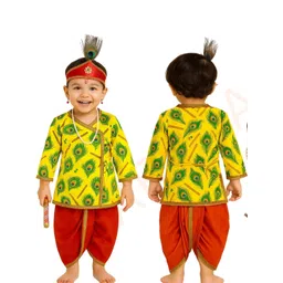 Sarvda Unisex Kids Printed Dhoti Pants-picture-13