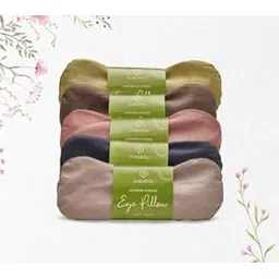 Sarveda Eye Shaped Natural Lavender Scented Eye Pillow | (Navy Blue)-picture-28